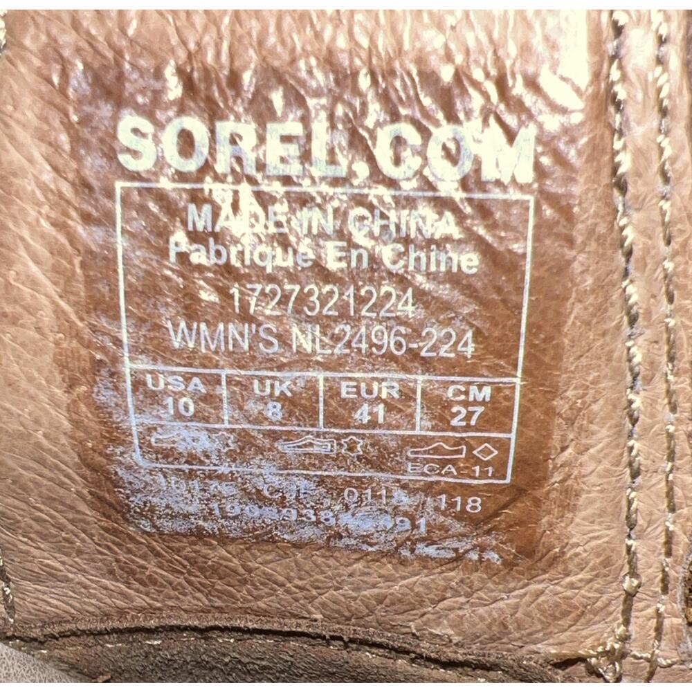 Sorel Torpeda Lace Up Sandals Size 10 - Picture 8 of 8